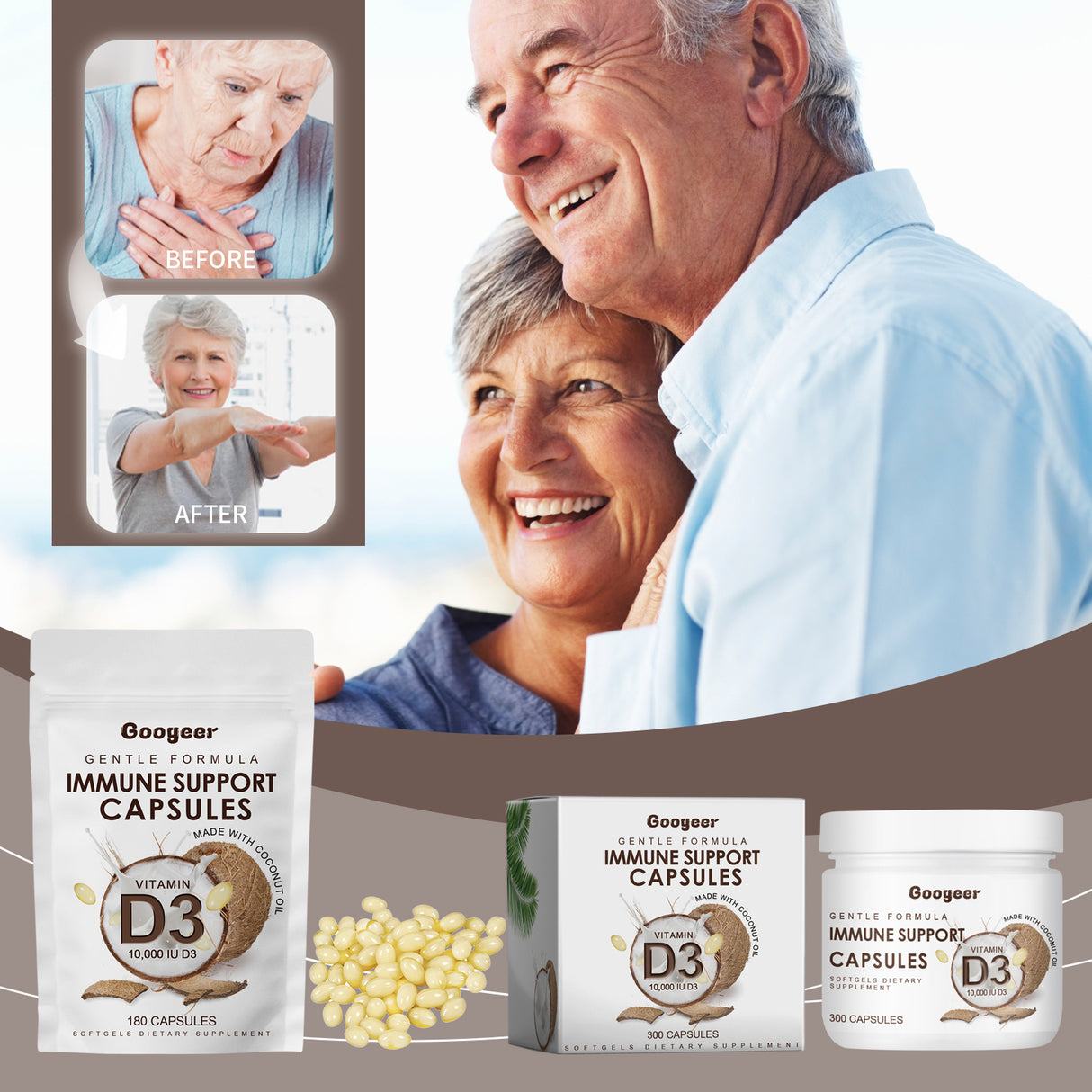 Immune Support Capsules, Health Immune Regulation Softgel To Enhance Immunity Health Food - V.I.P Digital Presence