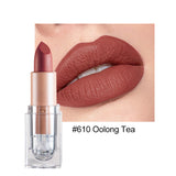 HANDAIYAN Matte Lipstick 12 Color Lipstick Not Easy To Fade Nude Pink Lipstick - V.I.P Digital Presence