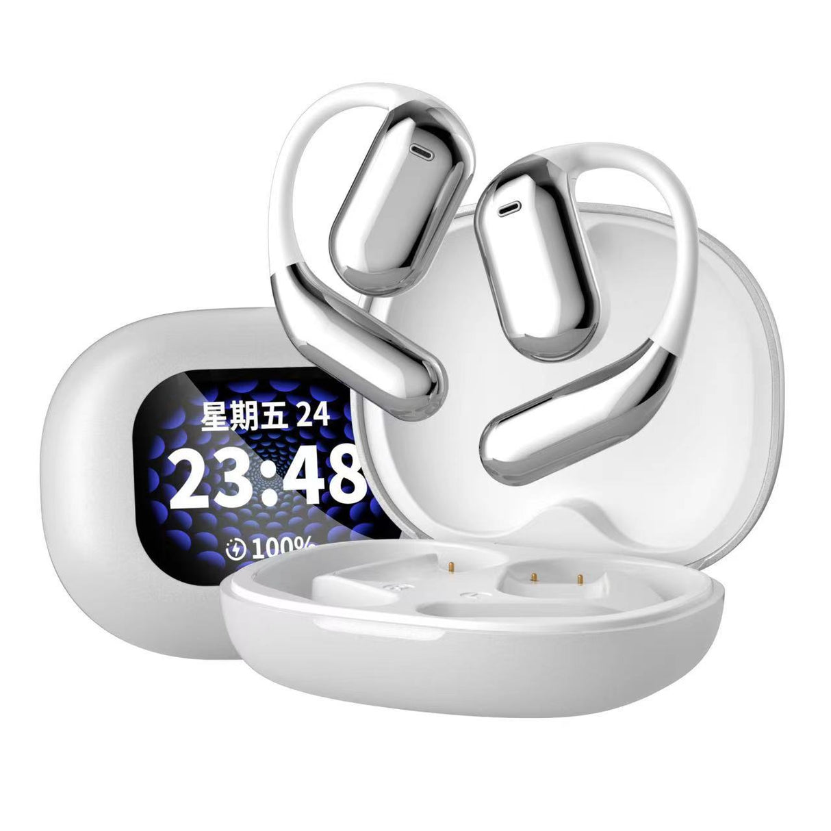 Active noise cancelling earphones wireless 5.3 noise-cancelling earphones hand free wireless headphones with mic Q16PRO - V.I.P Digital Presence