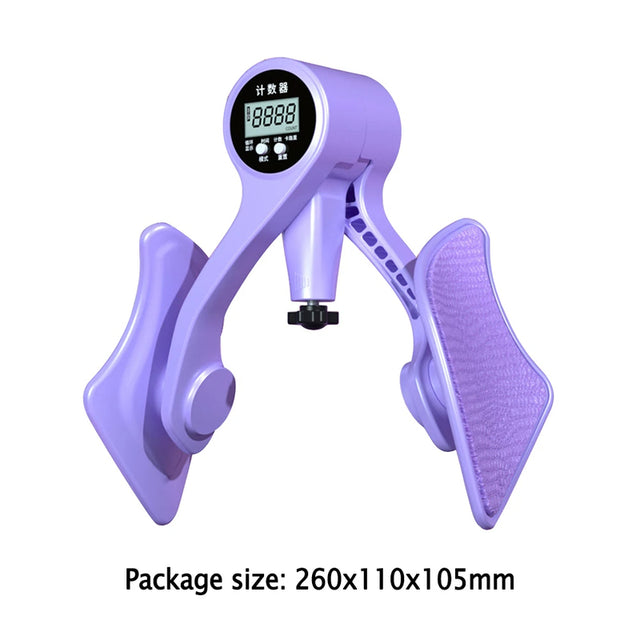 Digital Counter Hip Trainer Leg Trainers Pelvic Floor Muscle Strength Adjustable Leg Exerciser Inner Thigh Fitness Equipment - V.I.P Digital Presence