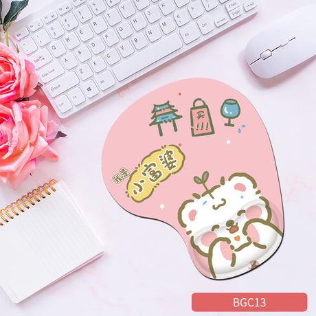 Silicone wrist mouse pad female comfortable computer soft non-slip hand rest pad thick non-slip wrist rest cute game pad - V.I.P Digital Presence