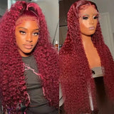 Front lace wig 13x4lace front wigs human hair wig women's long hair full head cover - V.I.P Digital Presence