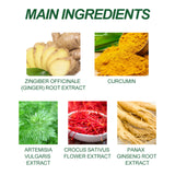 Ginger Wormwood Purifying Pads, Relieve Body Stress And Fatigue Relax Body And Body Toning Body Care Patch - V.I.P Digital Presence