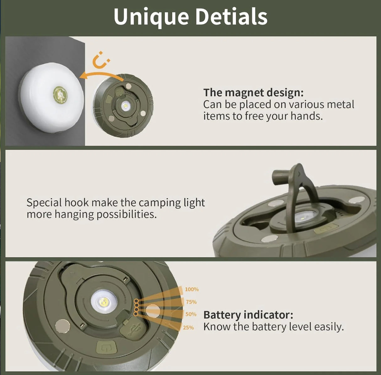 GlowTrail 4-in-1 Camping Light