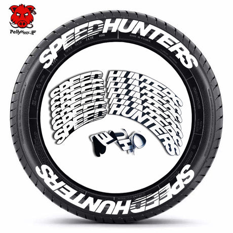 [One-piece set] Tire letter sticker one-piece set One-piece set Suitable for 4 tires No accessories included - V.I.P Digital Presence