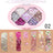 CmaaDu Seven-color glue-free sequins diy eye shadow gel diamond bride children's stage makeup - V.I.P Digital Presence
