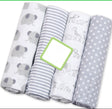 4Pcs/Lot Baby Blankets Newborn Muslin Diapers 100% Cotton Baby Swaddle Blanket for Newborns Photography Kids Muslin Swaddle Wrap - V.I.P Digital Presence