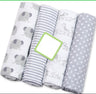 4Pcs/Lot Baby Blankets Newborn Muslin Diapers 100% Cotton Baby Swaddle Blanket for Newborns Photography Kids Muslin Swaddle Wrap - V.I.P Digital Presence