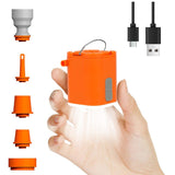 Mini Electric Pump for Inflating/Deflating Air Mattresses & Swimming Rings, Portable for Camping - V.I.P Digital Presence