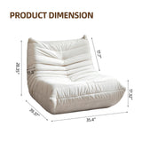 No Installation Bean Bag Chair Big Beanbag Chair Adults Bean Bag Lounger Foam Chair Living room or Gaming Venue Sofa in a box - V.I.P Digital Presence