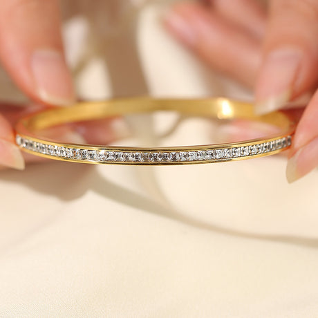 Stainless steel titanium steel bracelet for women non fading electroplated buckle jewelry for women - V.I.P Digital Presence