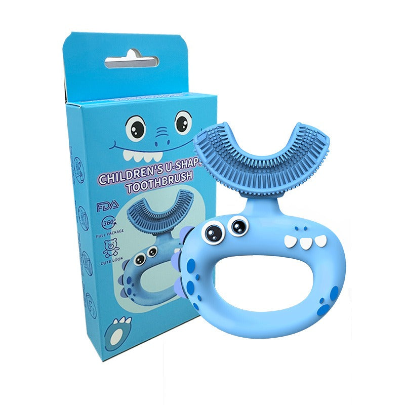 Cepillo de dientes para niños Tiktok cepillo de dientes de silicona para bebés
