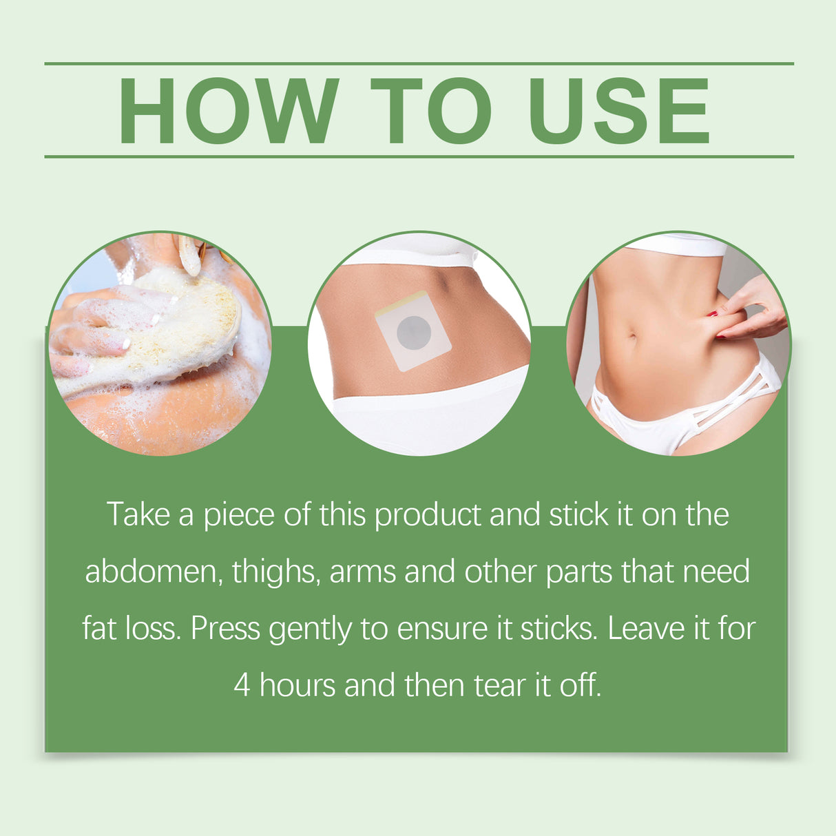 Herbal Care Patch Mild Ingredients Herbal Care Firming Body Skin Daily Beauty Care Patch