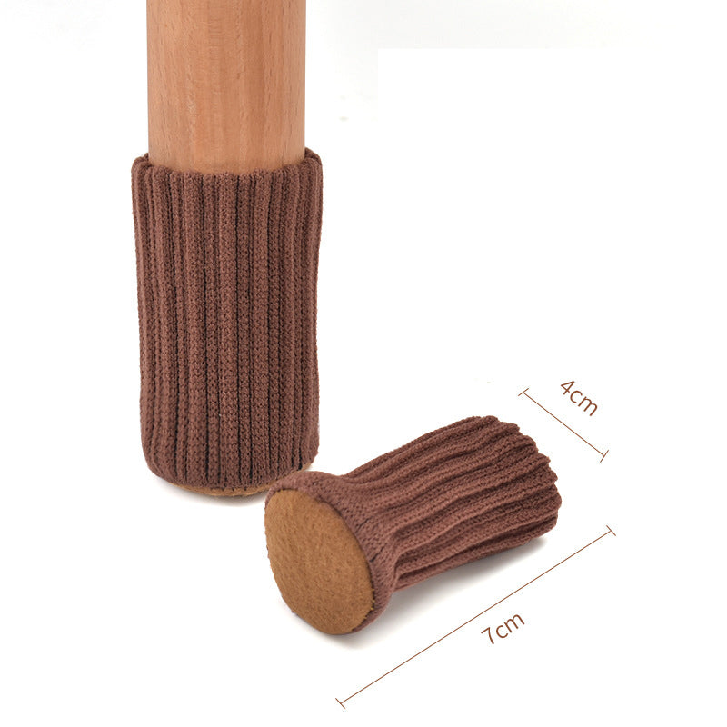 10pcs Felt Cloth Table And Chair Foot Cover Wool Floor Protective Cover Thick Wear-Resistant Non-Slip Mute Stool Chair Felt Foot Pad - V.I.P Digital Presence
