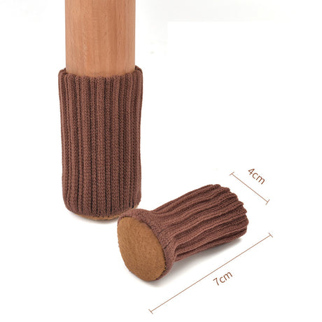 10pcs Felt Cloth Table And Chair Foot Cover Wool Floor Protective Cover Thick Wear-Resistant Non-Slip Mute Stool Chair Felt Foot Pad - V.I.P Digital Presence