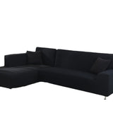 Solid color sofa cover, elastic tight package, full cover, fabric sofa cover, sofa cushion, sofa cover