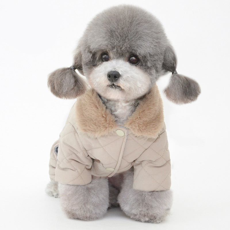 Winter New Pet Cotton Coat Dog Cotton Coat Dog Clothes Pet Clothes Dog Clothes Teddy Clothes - V.I.P Digital Presence