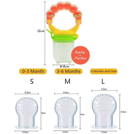 Baby Food Pacifiers Fruit Feeder Nipples - V.I.P Digital Presence