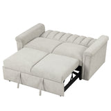 U_STYLE Convertible Soft Cushion Sofa Pull Bed ,for Two People to Sit On - V.I.P Digital Presence