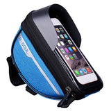 Cycling Bicycle Bike Head Tube Handlebar Cell Mobile Phone Bag Case Holder Case Pannier Waterproof Touchscreen Polyester Bike ba - V.I.P Digital Presence