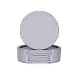 Creative PU leather coaster Exquisite insulated tea water cushion Square leather coaster - V.I.P Digital Presence