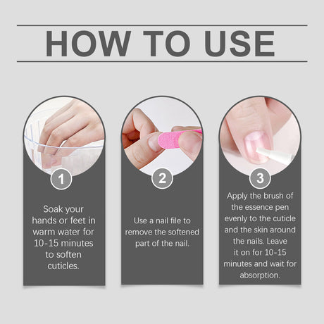 Nail Care Essence Pen, Fingernail Edge Soft Moisturizing Nail Surface Moisturizing And Nourishing Pen - V.I.P Digital Presence