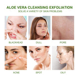 Aloe Vera Scrub For Deep Cleansing, Exfoliating And Smoothing Acne Marks, Soft Skin Scrub