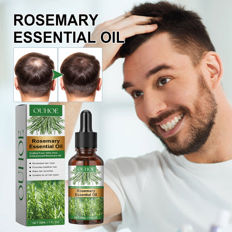 Rosemary Essential Oil, Repair Solid Hair Strong And Moisturizing Hair Roots Thick And Supple Hair Care Essential Oil - V.I.P Digital Presence