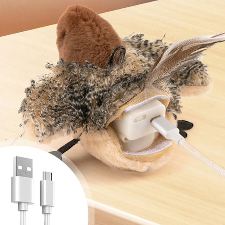 Cat toys touch sense sound teasing cat sticks plush simulation birds pet supplies grind teeth self pleasure relieve boredom - V.I.P Digital Presence