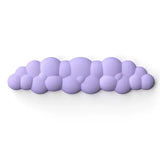 Alfombrilla de ratón con reposamuñecas para teclado, nube, antideslizante, espuma viscoelástica, para escritorio, oficina, gamer, ratón, reposamuñecas