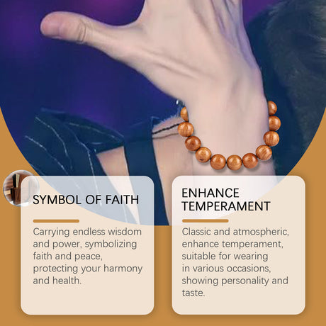 Rosewood Buddha Bead Bracelet Daily Simple Fashion Design Bracelet Personality All-In-One Beaded Bracelet - V.I.P Digital Presence