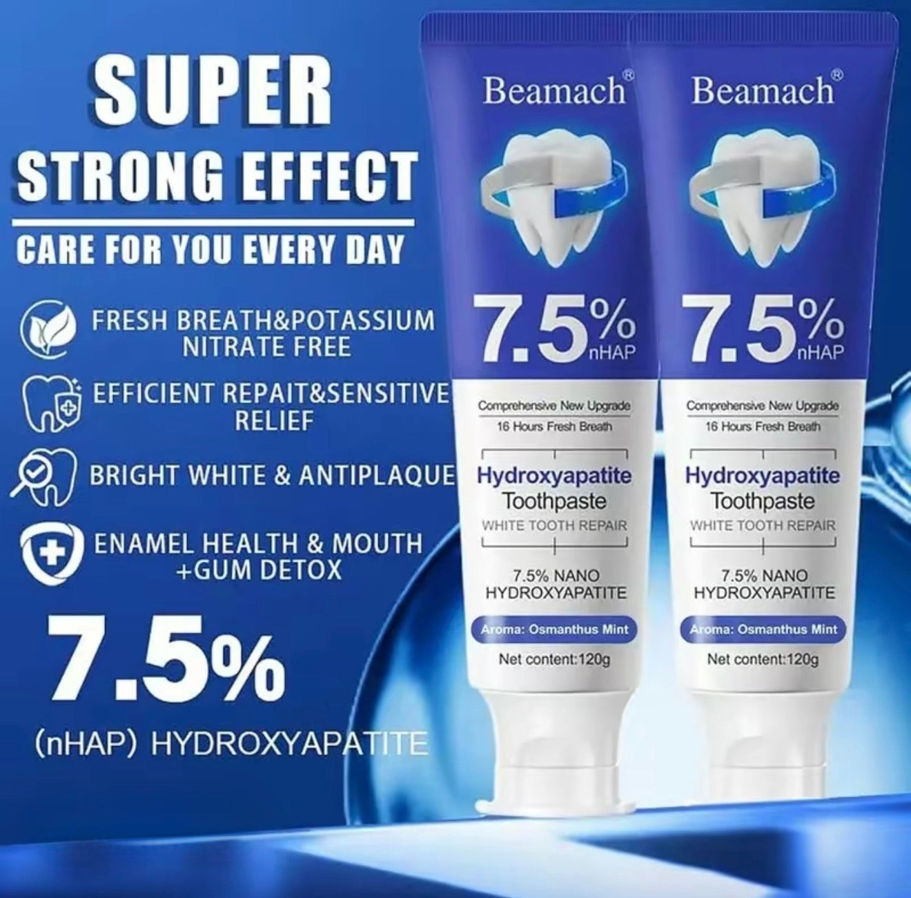 NanoSmile Repair Toothpaste – V.I.P Digital Presence