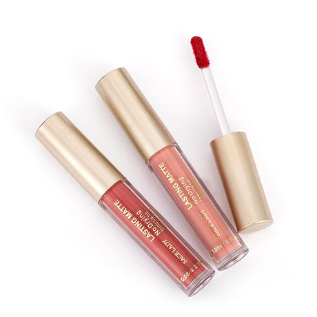 Make Up Waterproof Nude Lipstick Long Lasting Liquid Matte Lipstick Kit Lip Gloss Cosmetics Lipgloss Lip Makeup - V.I.P Digital Presence