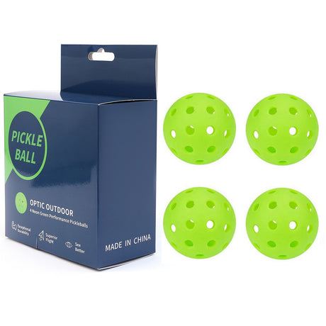 74mm 40 hole color box plastic PE hard outdoor Weifu hole ball Pickleball Ball - V.I.P Digital Presence