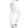 Tight Women Sexy Skinny Stripe Leggings Fitness Black White Pencil Pants Gym Running Workout sports Compression Trousers - V.I.P Digital Presence