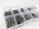 Rompin 500pcs/set mixed size #3~12 high carbon steel carp fishing hooks pack with hole with Retail Original box Jigging Bait - V.I.P Digital Presence