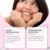 Diy Fashion Teeth Set Dental Beauty Decorative Diamond Combination Diy Shine Smile Style - V.I.P Digital Presence