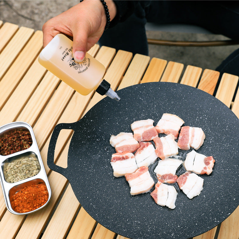 Outdoor oil bottles portable barbecue supplies seasoning jars camping tips sealed soy sauce and vinegar seasoning bottles - V.I.P Digital Presence