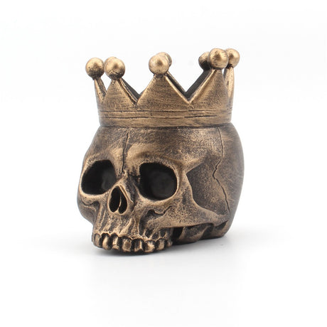 New resin crown skull candlestick candle base - V.I.P Digital Presence