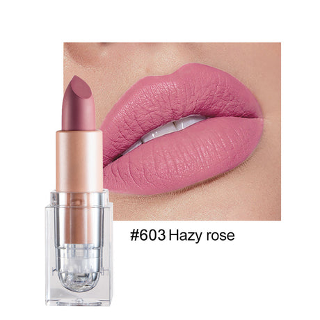 HANDAIYAN Matte Lipstick 12 Color Lipstick Not Easy To Fade Nude Pink Lipstick - V.I.P Digital Presence