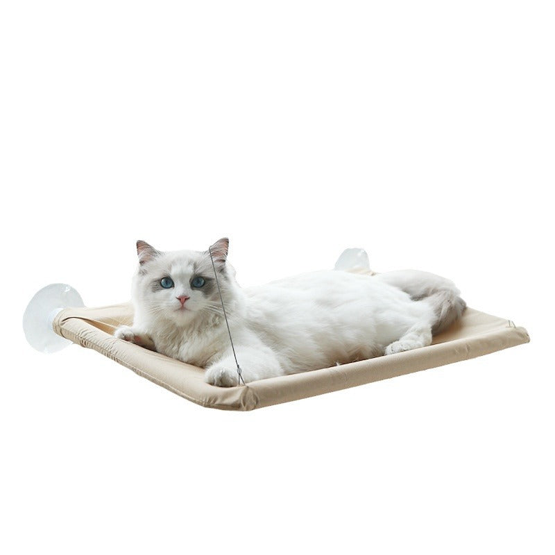 Upgrade cat hammock four season pet bed suction cup hanging cat bed folding window sill cat bed pet supplies - V.I.P Digital Presence
