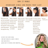 Sleeping lazy heatless hair curler simple big wave bold curling iron - V.I.P Digital Presence