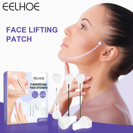 EELHOE EELHOE V Shape Thin Chin Muscle Lift To Eliminate Swelling And Shaping Patch Facial Skin Tightening And Shrinking Patch - V.I.P Digital Presence