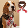 Christmas Dog Scarf Knitted Elk Scarf Striped Hair Ball Pet Scarf Outdoor Winter Warm Cat Dog Scarves Puppy Collar Pet Supplies - V.I.P Digital Presence