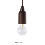 Luces portátiles para acampar al aire libre, iluminación retro, luces LED con cable, luces para carpas, luces navideñas para ambiente de camping, lámparas decorativas.