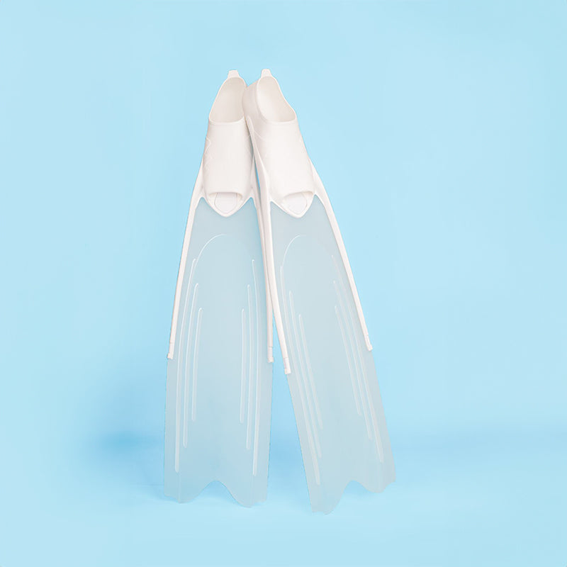 Professional Freediving Long Fins for Spearfishing, Diving, Snorkeling – PP+TPR, Anti - Skid - V.I.P Digital Presence