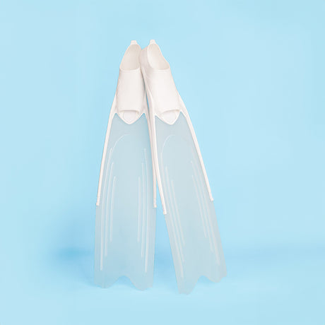 Professional Freediving Long Fins for Spearfishing, Diving, Snorkeling – PP+TPR, Anti - Skid - V.I.P Digital Presence