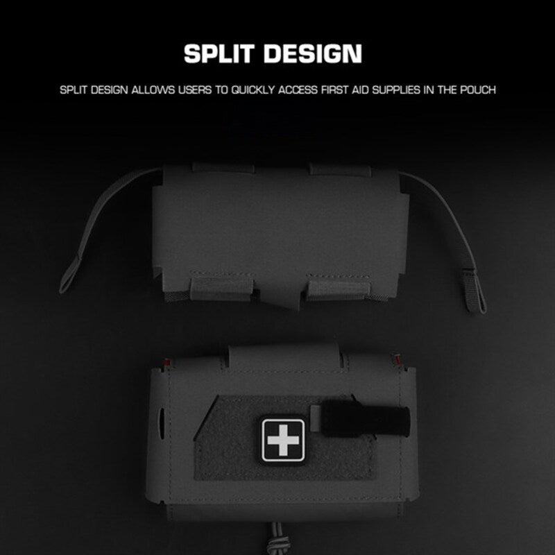 Compact Trauma Bag V3 GEN3 Style Agilit MD2 IFAK Tactical Medical First Aid Bag for Hunting Vest Plate Carrier Belt - V.I.P Digital Presence