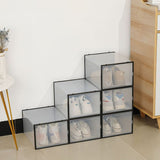 Hot Selling Foldable Shoe Storage Box, Stackable Shoe Cabinet, Dustproof Shoe Organizers Rack Shelf. - V.I.P Digital Presence