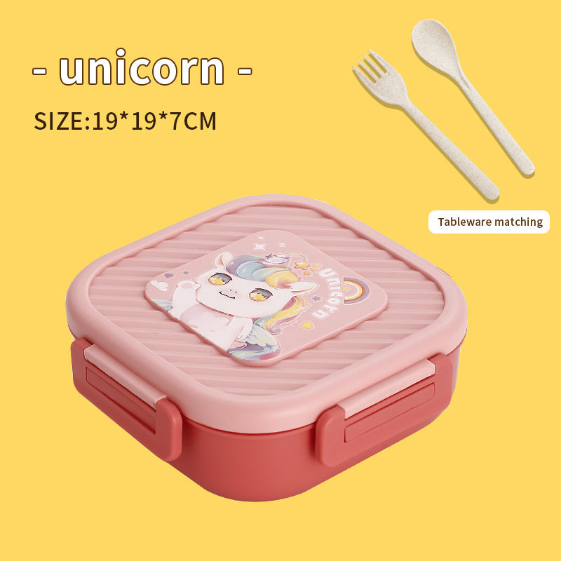 Portable heatable sealed square compartment lunch box bento box lunch box - V.I.P Digital Presence